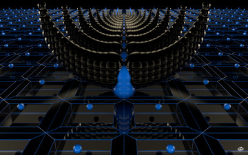 Картинка 3д графика fractal фракталы фон узор цвета