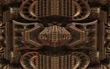 Картинка 3д графика fractal фракталы узор цвет фон