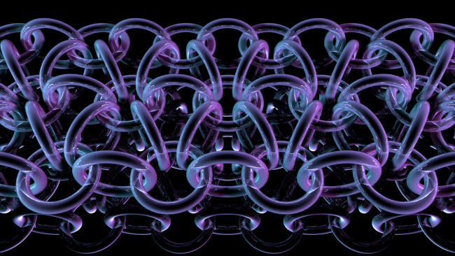 Обои картинки фото 3д, графика, fractal, фракталы, кольца