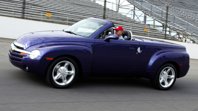 Обои картинки фото chevrolet, ssr, автомобили, gm, division, сша