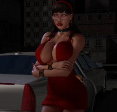 Картинка 3д+графика люди+ people девушка взгляд