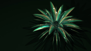 Картинка 3д+графика цветы+ flowers лепестки