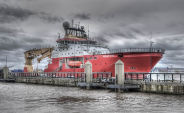 Картинка polar+king корабли другое судно полярное причал