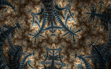 Картинка 3д+графика фракталы+ fractal узор цвета фон