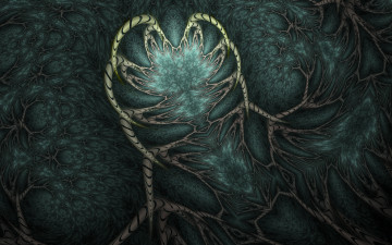 Картинка 3д+графика фракталы+ fractal узор цвета фон