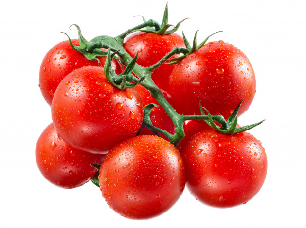 Обои картинки фото еда, помидоры, много