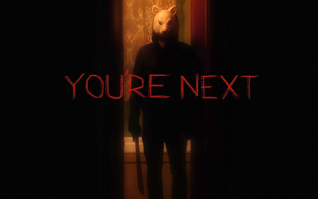 Обои картинки фото you`re next, кино фильмы, you're, next, тебе, конец, триллер, саспенс