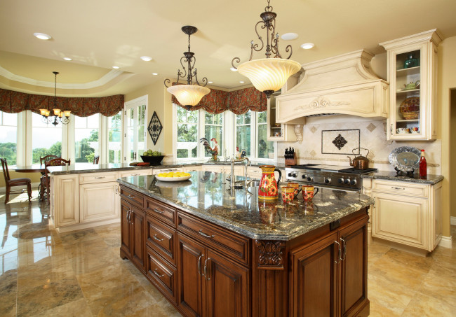 Обои картинки фото интерьер, кухня, мебель, дизайн, плита, стол, люстра