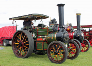 Картинка техника тракторы трактор паровой