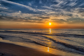 Картинка природа восходы закаты океан рассвет