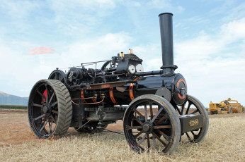 Картинка техника тракторы паровой трактор