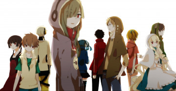 Картинка аниме kagerou+project lemontea парни персонажи арт девушки