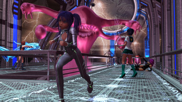 Картинка 3д+графика фантазия+ fantasy магия монстры девушки