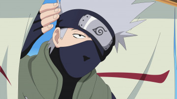 Картинка разное арты kakashi взгляд фон парень