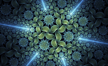 Картинка 3д+графика фракталы+ fractal узор фон цвета