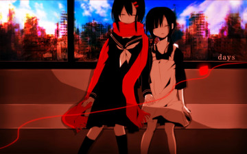 Картинка аниме kagerou+project asahina hiyori kagerou project misoan tateyama ayano арт девочки