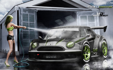 Картинка автомобили -авто+с+девушками mini