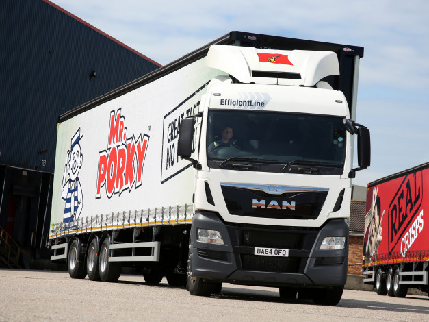 Обои картинки фото автомобили, man, uk-spec, 6x2, 26-440, tgx