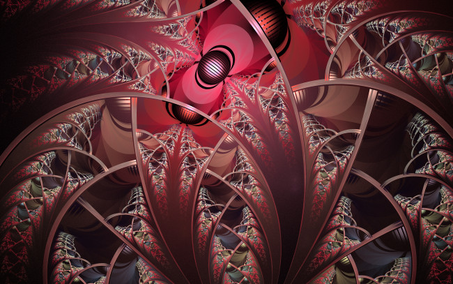 Обои картинки фото 3д графика, фракталы , fractal, узор, цвета, фон