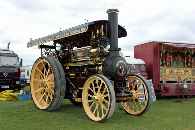 Обои картинки фото техника, тракторы, паровой, трактор