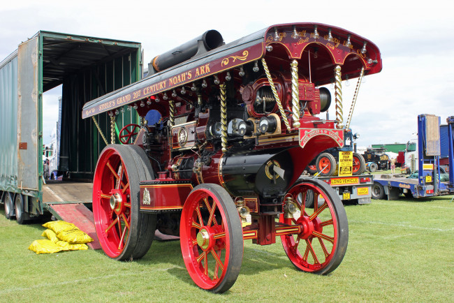 Обои картинки фото техника, тракторы, трактор, паровой