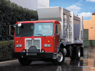 Картинка автомобили мусоровозы peterbilt