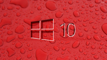 Картинка компьютеры windows+10 фон логотип