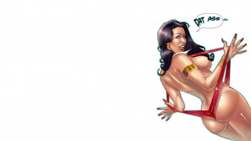 Картинка рисованное люди девушка улыбка взгляд фон