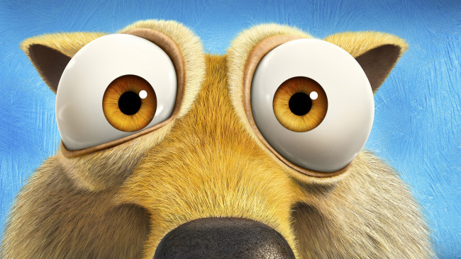 Обои картинки фото мультфильмы, ice age,  collision course, ice, age, collision, course, scrat