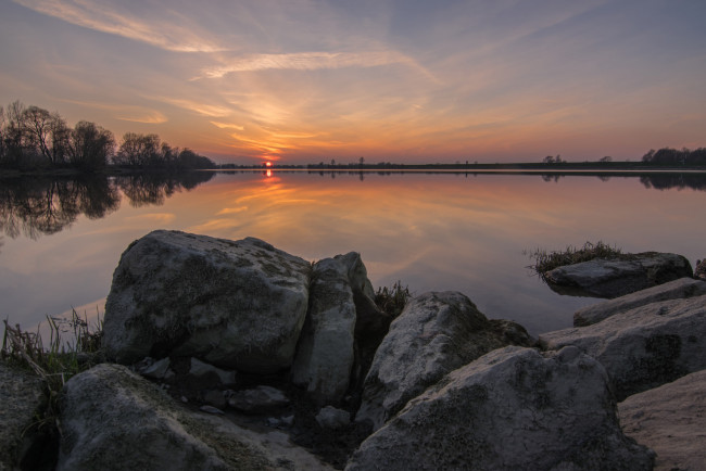 Обои картинки фото природа, восходы, закаты, рассвет