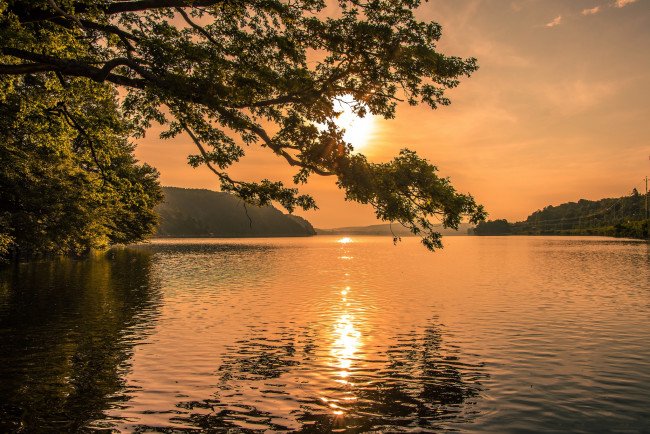 Обои картинки фото природа, восходы, закаты, рассвет