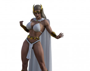 Картинка 3д+графика фантазия+ fantasy фон взгляд девушка