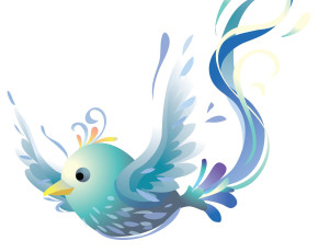 обоя векторная графика, животные , animals, фон, птица