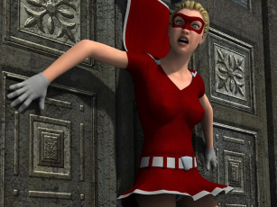 обоя 3д графика, люди , people, фон, взгляд, девушка