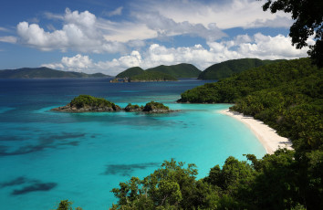 Картинка природа побережье лето море вода берег