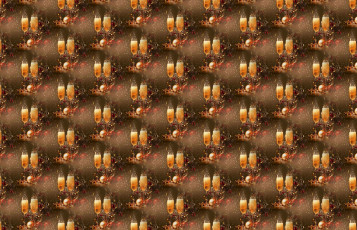 Картинка праздничные -+разное+ новый+год фон мишура игрушки пузырьки новый год шампанское праздник настроение текстура бокалы