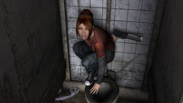 Картинка 3д+графика фантазия+ fantasy девушка взгляд фон