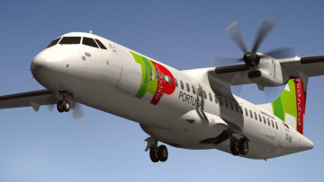 Картинка авиация 3д рисованые v-graphic полет самолет