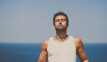 Картинка мужчины -+unsort небо горизонт спокойствие ожерелье мужчина море