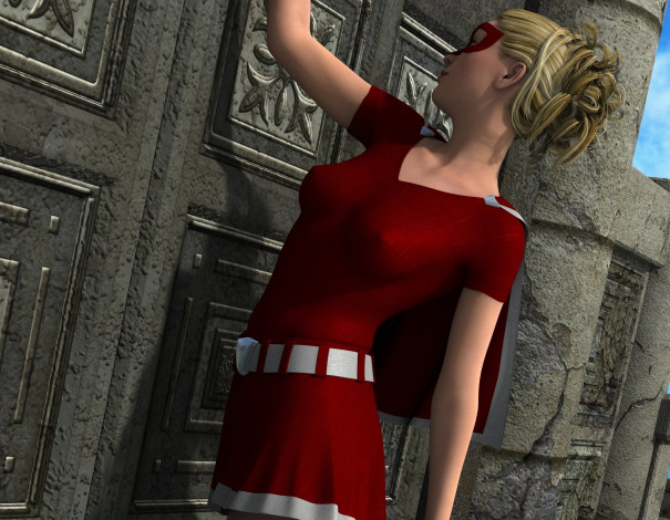 Обои картинки фото 3д графика, люди , people, фон, взгляд, девушка