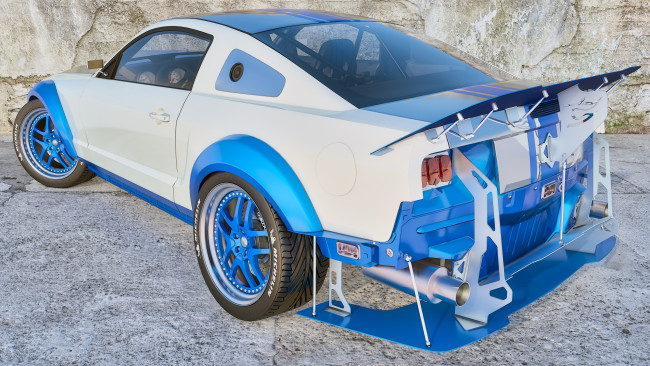 Обои картинки фото автомобили, 3д, фон, автомобиль