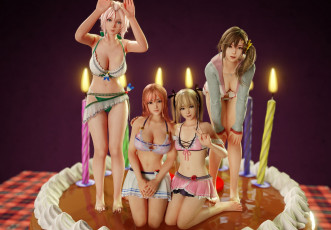 Картинка 3д+графика фантазия+ fantasy девушки фон взгляд