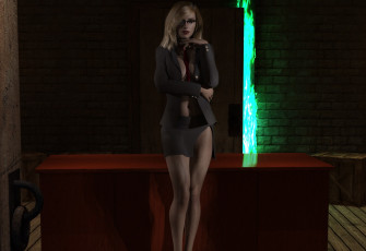 Картинка 3д+графика люди+ people девушка фон взгляд