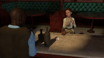 Картинка 3д+графика люди+ people девушка взгляд фон