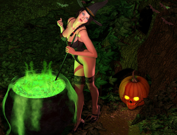 Обои картинки фото 3д графика, праздники , holidays, фон, взгляд, девушка