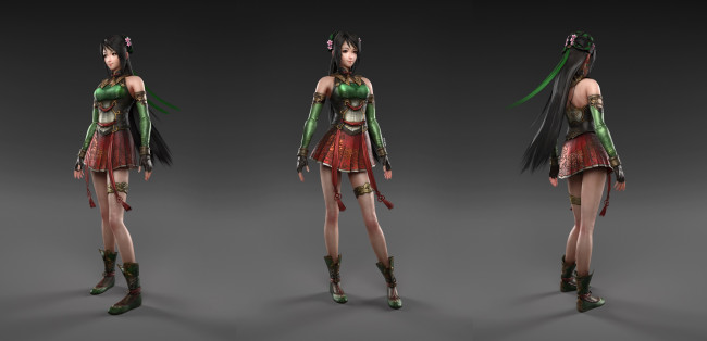 Обои картинки фото 3д графика, фантазия , fantasy, фон, взгляд, девушки