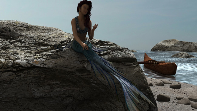 Обои картинки фото 3д графика, существа , creatures, девушка, фон, взгляд