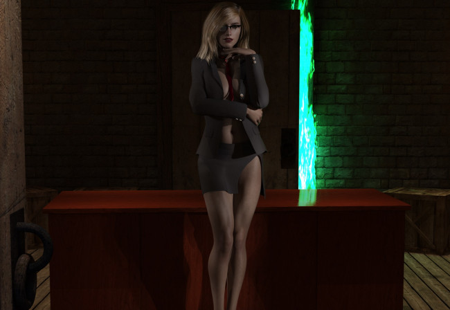 Обои картинки фото 3д графика, люди , people, девушка, фон, взгляд