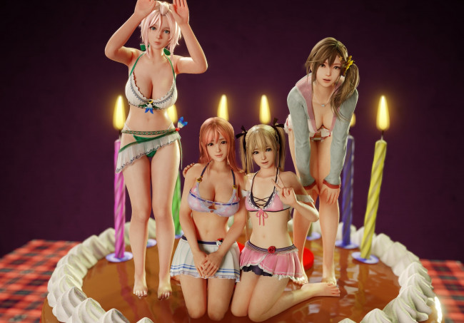 Обои картинки фото 3д графика, фантазия , fantasy, девушки, фон, взгляд