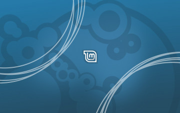 обоя компьютеры, linux, фон, логотип